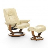 EKORNES STRESSLESS LEATHER REC