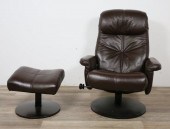 EKORNES STYLE LEATHER LOUNGE C