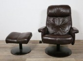 EKORNES STYLE LEATHER LOUNGE C