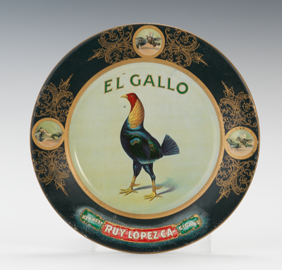 El Gallo Tin Tobacco Advertising