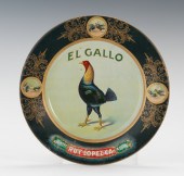 El Gallo Tin Tobacco Advertisi