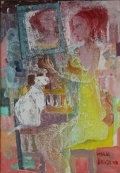 EL-NAGDI Omar. Oil on Canvas '
