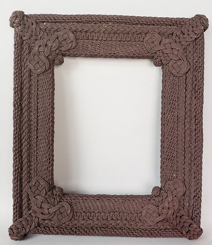 ELABORATE ANTIQUE SAILORS MACRAME