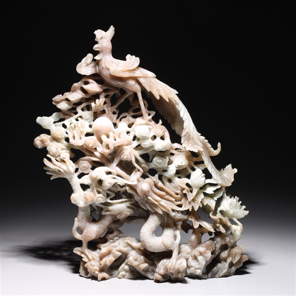 Elaborate Chinese hardstone