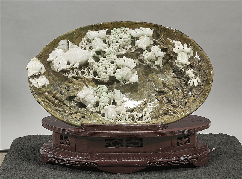 Elaborate Chinese jadeite