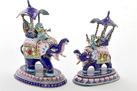 Elaborate Indian painted and