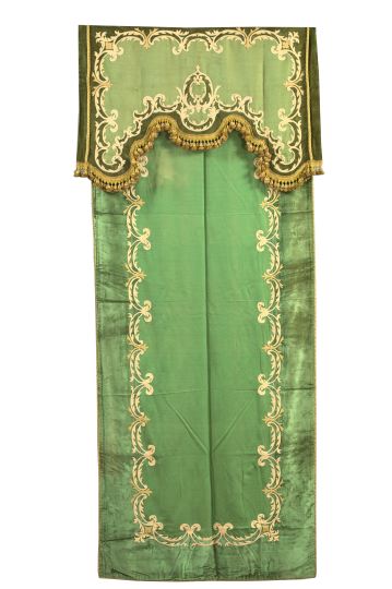 Elaborate Nine-Piece Window Drapery