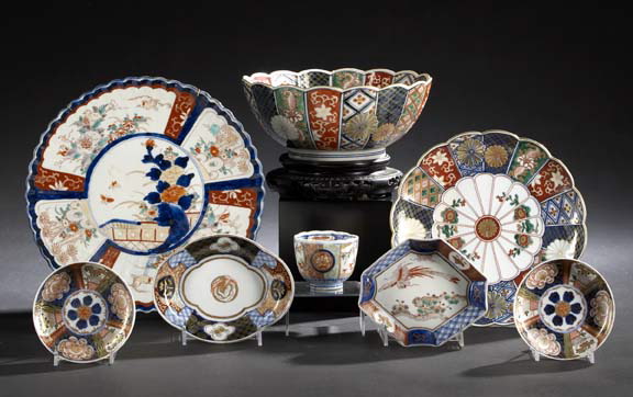 Elaborate Pair of Japanese Imari
