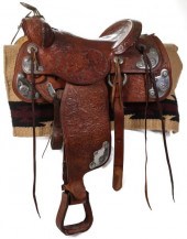ELABORATE WESTERN SADDLE & BRE