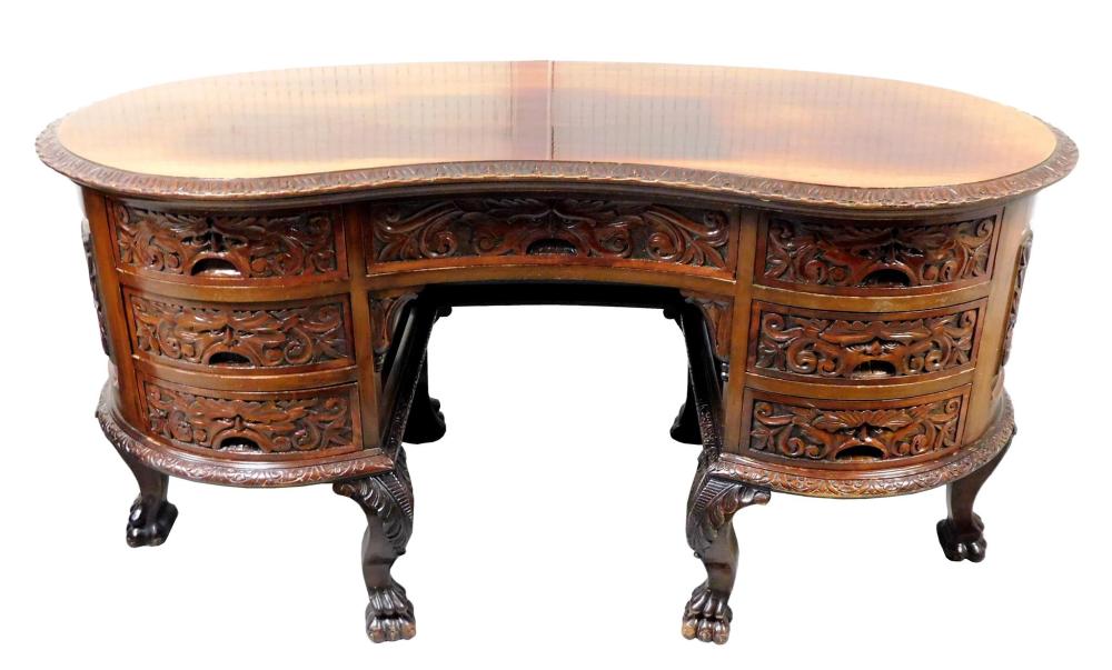 ELABORATELY CARVED ART NOUVEAU