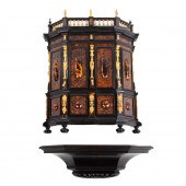 ELABORATELY DECORATED CONTINEN