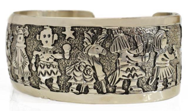 ELAINE BECENTI NAVAJO STERLING