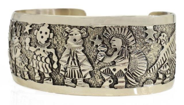 ELAINE BECENTI NAVAJO STERLING