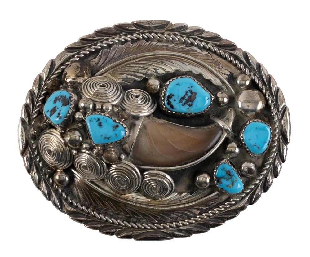 ELAINE YAZZIE STERLING SILVER,