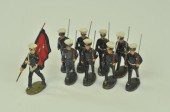 ELASTOLIN 10cm MARINES WITH ST