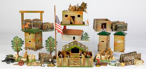 ELASTOLIN AND TYPE LOG BUILDINGS