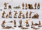 ELASTOLIN SOLDIER GROUPINGElas