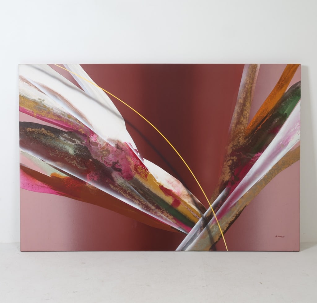 ELBA ALVAREZ LARGE ABSTRACT O/C