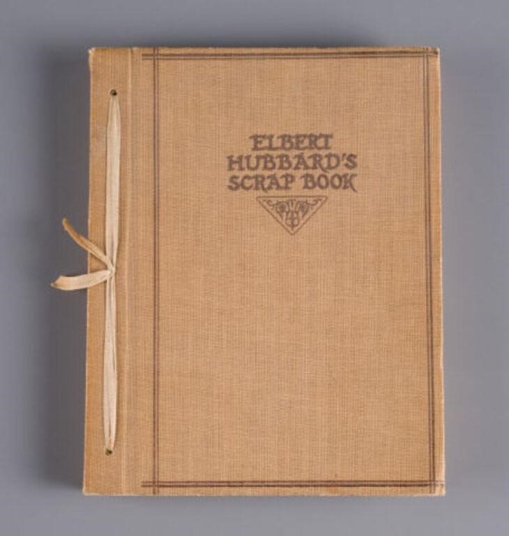 ELBERT HUBBARD'S SCRAP BOOK,