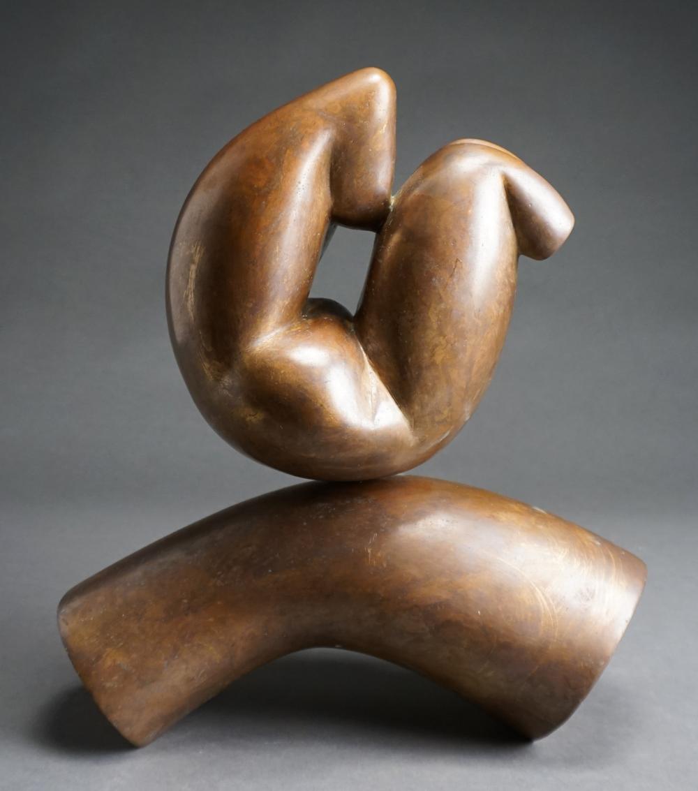 ELBERT WEINBERG BRONZE 'CREATION OF