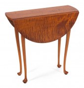 ELDRED WHEELER DROP-LEAF TEA T