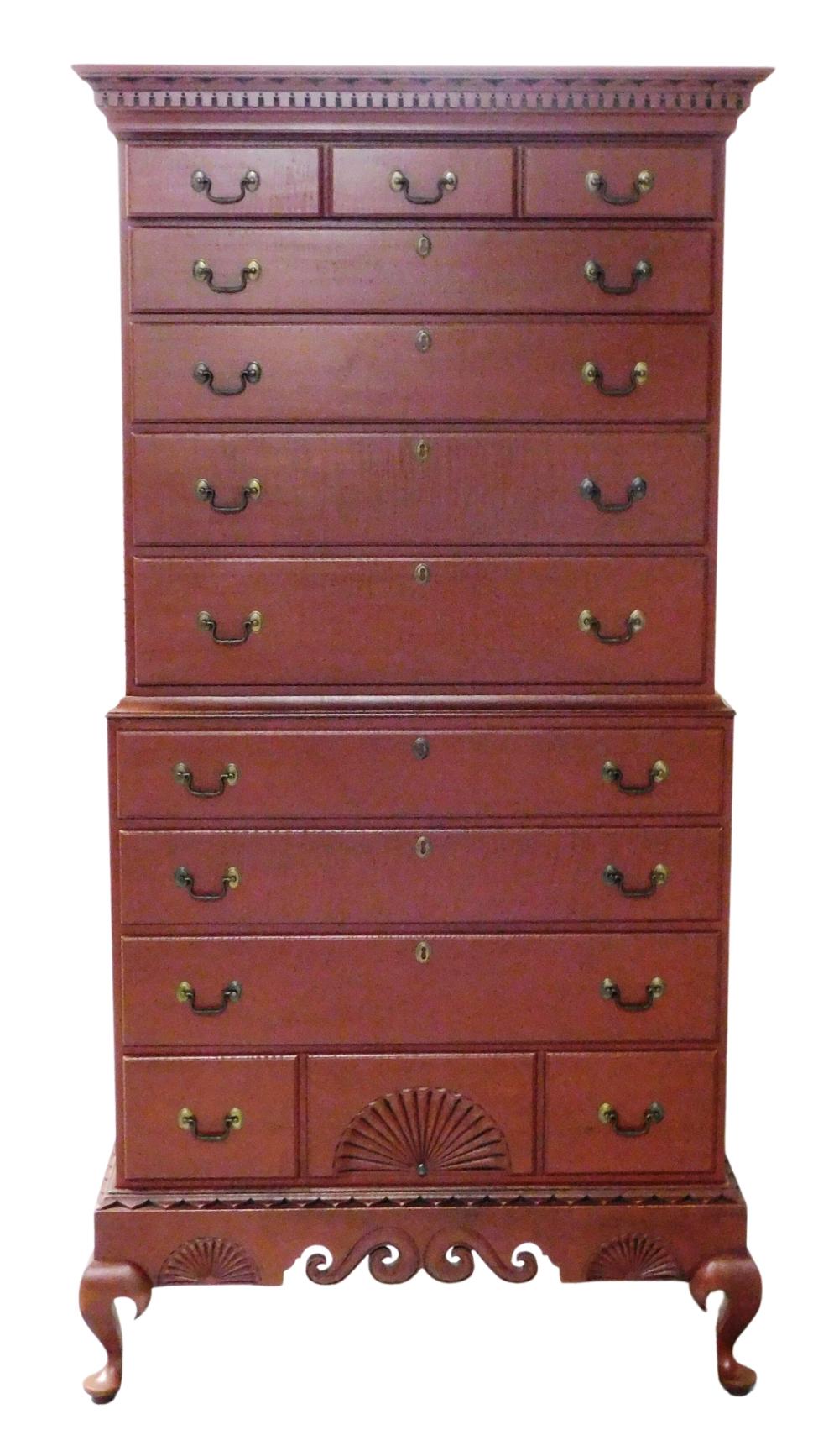 ELDRED WHEELER DUNLAP CHEST ON