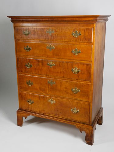 ELDRED WHEELER FIVE DRAWER TIGER