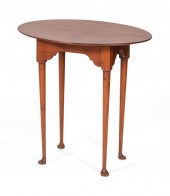 ELDRED WHEELER OVAL TEA TABLE