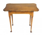 ELDRED WHEELER TEA TABLE, QUEE