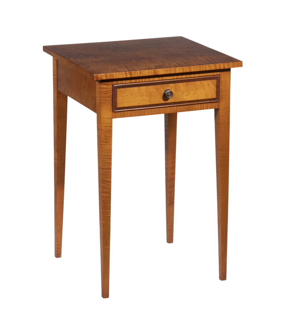 ELDRED WHEELER TIGER MAPLE STAND