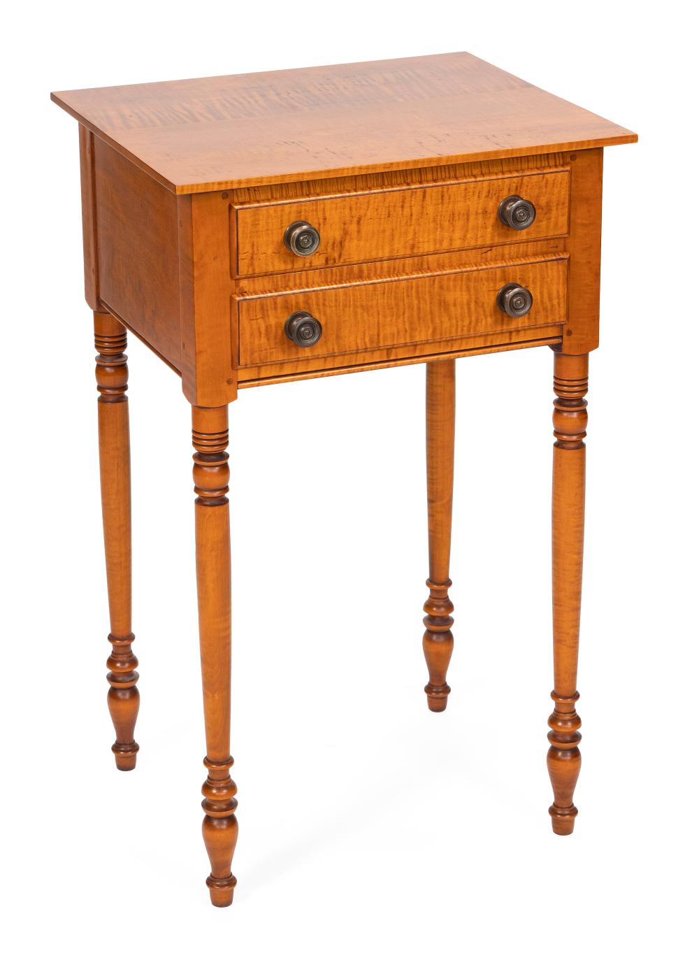 ELDRED WHEELER TWO-DRAWER STAND