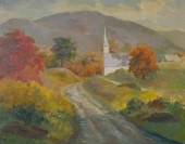 ELEANOR CHURCH, OIL ON CANVAS