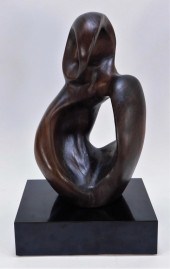 ELEANORE POEY ABSTRACT CARVED