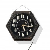 ELECTRIC NEON CLOCK CO. ART DE