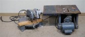 ELECTRIC TABLE SAW AND A ROCKW