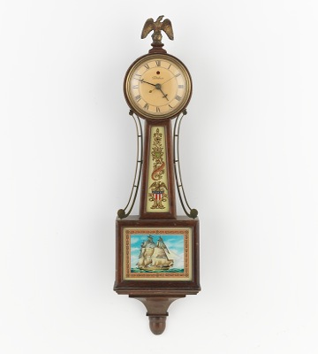 Electric Telechron Banjo Clock