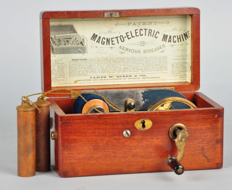 Electro-Magnetic Shock Machine. 