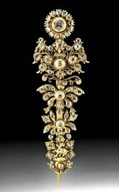 ELEGANT 19TH C. MUGHAL FLORAL