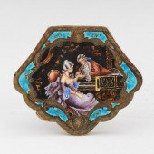 ELEGANT ANTIQUE GOLD VERMEIL O