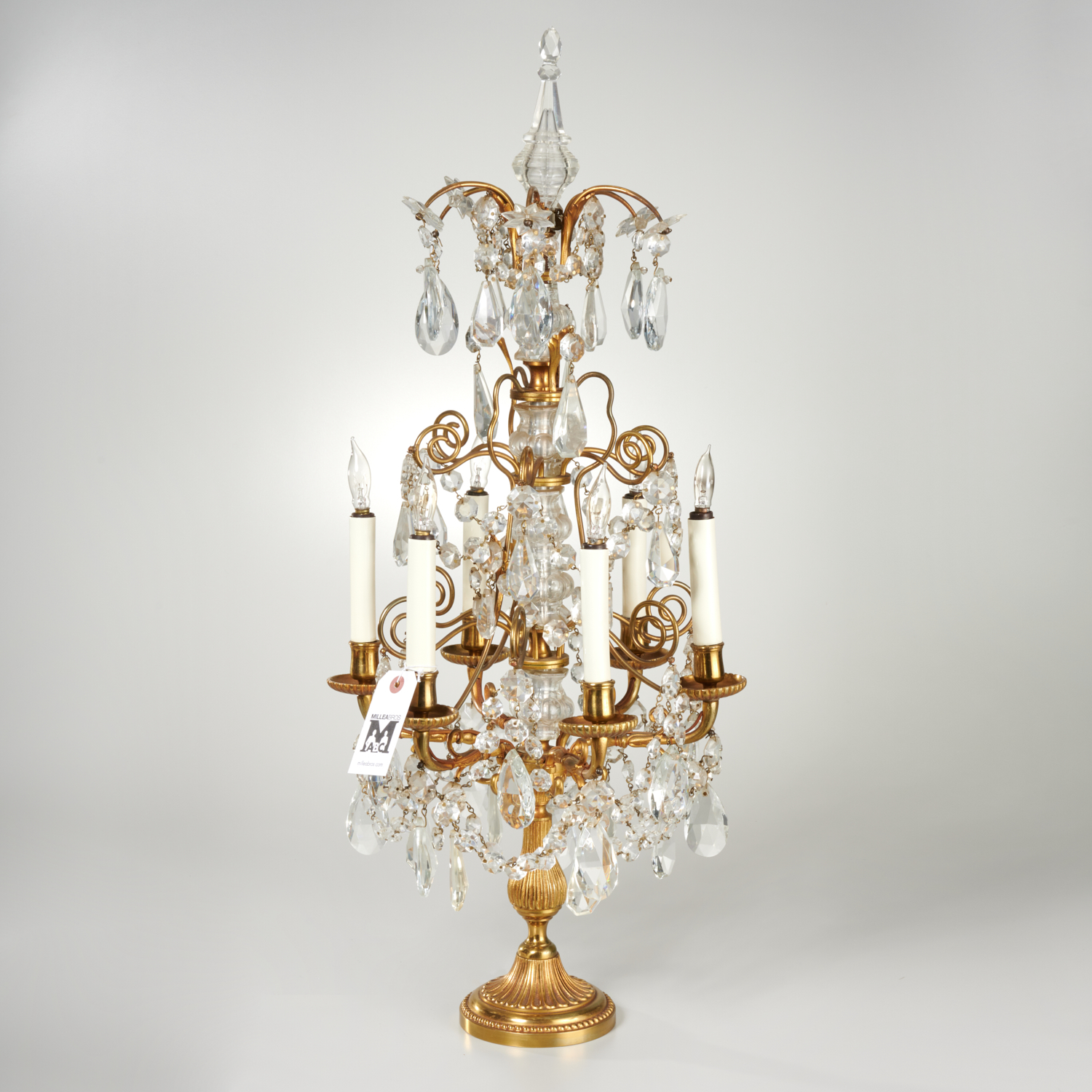 ELEGANT BACCARAT STYLE GIRANDOLE
