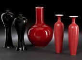 Elegant Chinese Black-Glazed M