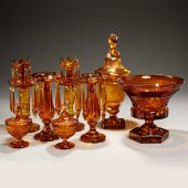 ELEGANT COLLECTION AMBER CUT G