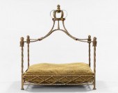 Elegant French Gilded Wrought-