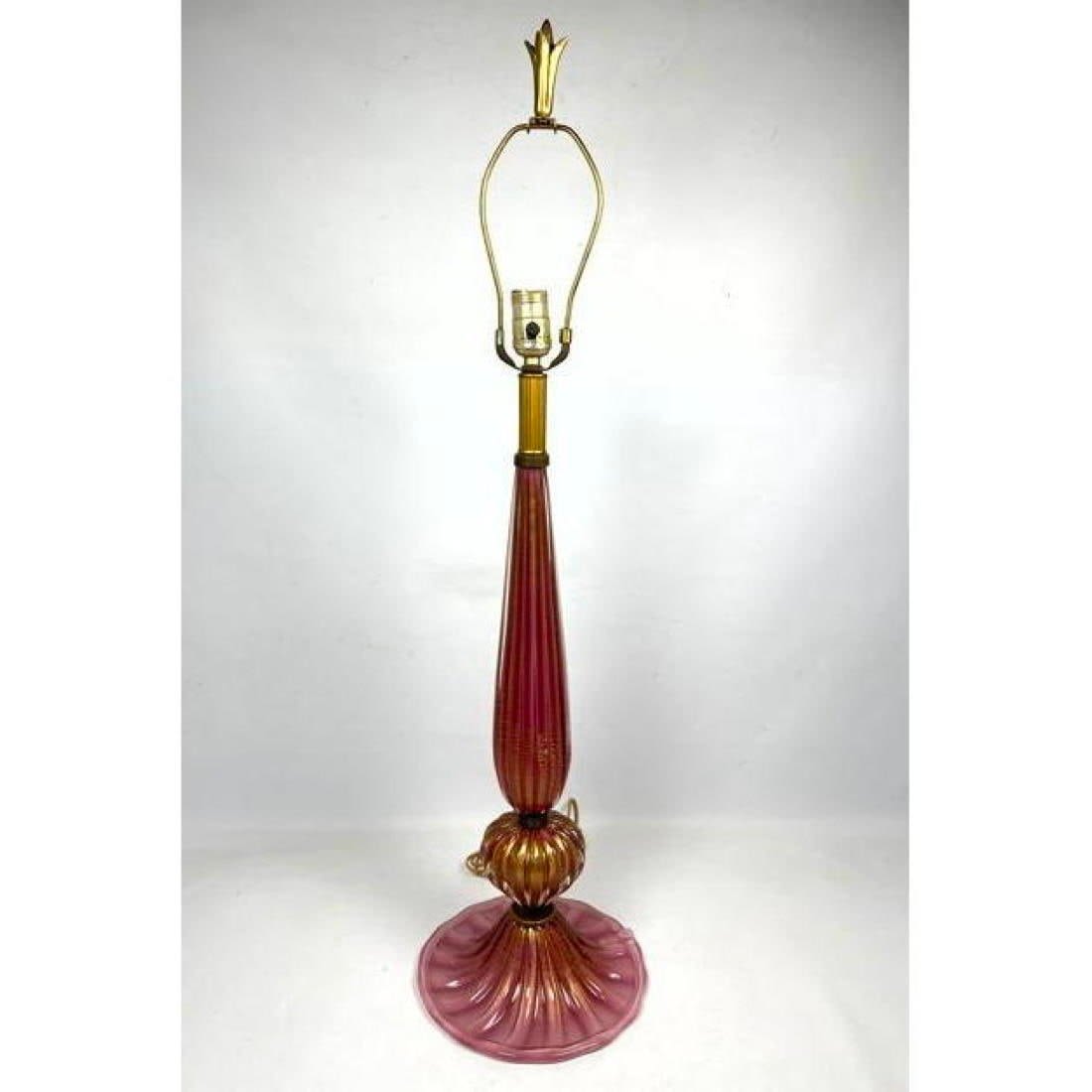 Elegant Murano Art Glass Table