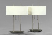 Elegant Pair of French Brushed