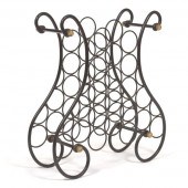 ELEGANT VINTAGE IRON AND BRASS