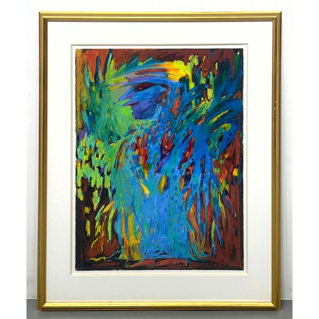ELENE GAMACHE 1990 Mixed media on