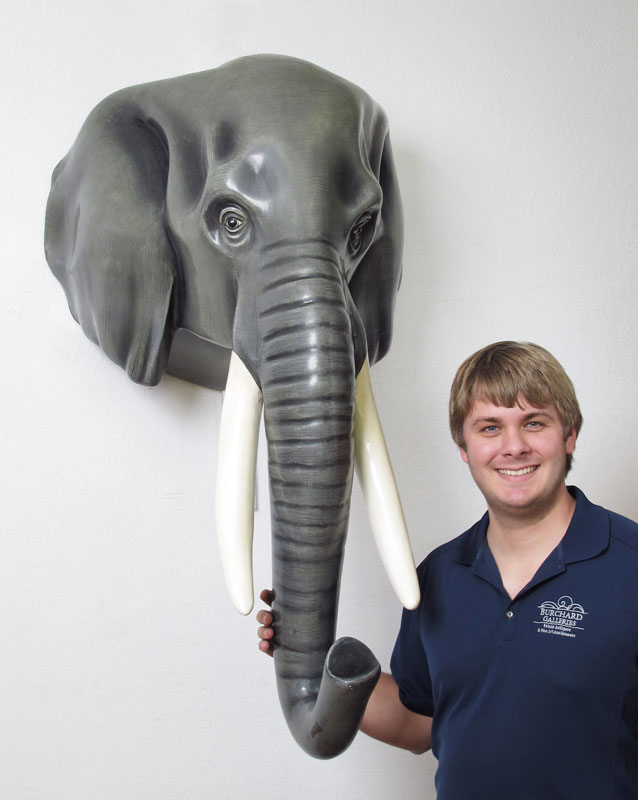 ELEPHANT HEAD BY SERGIO