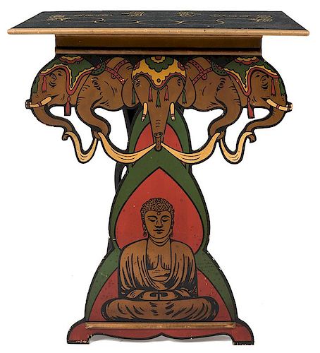 ELEPHANT HEAD TABLE.Elephant Head