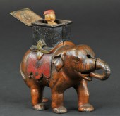 ELEPHANT HOWDAH MAN POPS OUT M